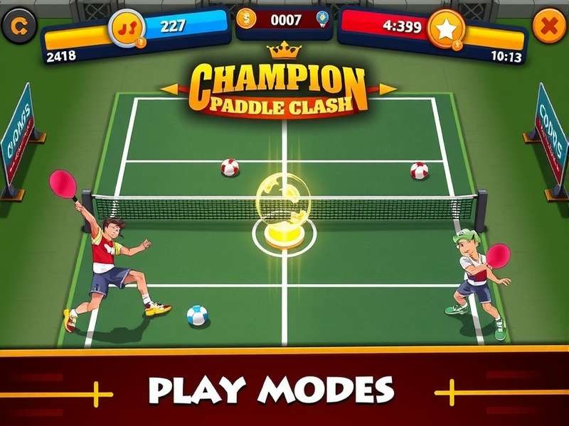 Champion S Paddle Clash Gameplay Screenshot